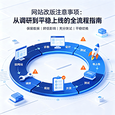 辽源建站-网站改版注意事项：从调研到平稳上线的全流程指南