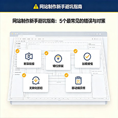 辽源建站-网站制作新手避坑指南：5个最常见的错误与对策