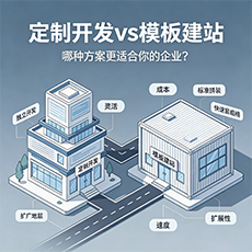 辽源建站-定制开发vs模板建站:哪种方案更适合你的企业?