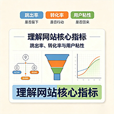 辽源建站-理解网站核心指标:跳出率、转化率与用户粘性