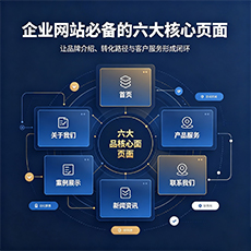 辽源建站-企业网站必备的六大核心页面