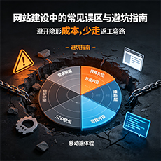 辽源建站-网站建设中的常见误区与避坑指南
