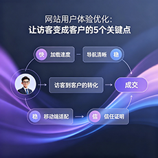 辽源建站-网站用户体验优化：让访客变成客户的5个关键点
